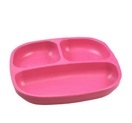 Replay Bright Pink Divided Plate